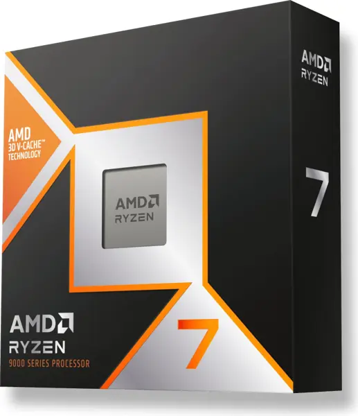 Amd Ryzen 7 9800X3D Box (No Cooler)100-100001084WOF