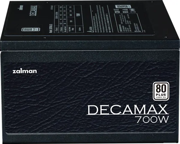 Zalman Decamax 700W 80 Plus 230V Eu ZM700-LX3