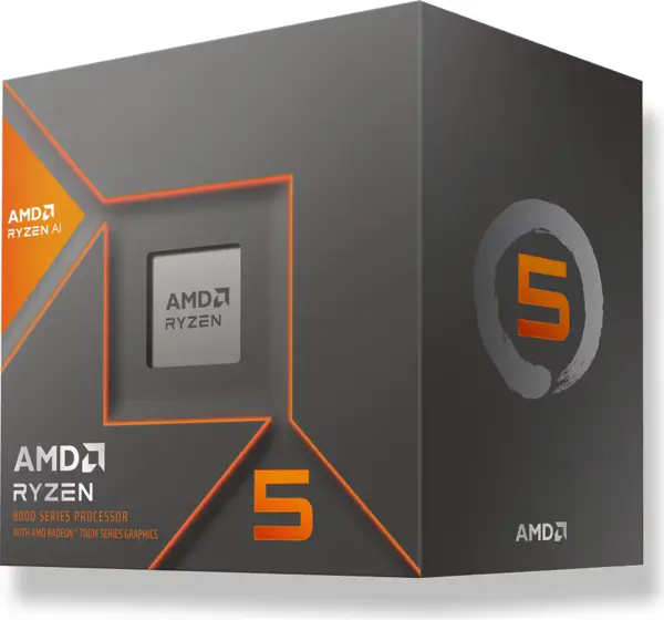 Amd Ryzen 5 8600G Box (With Cooler) 